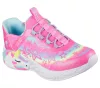 Skechers Slip-Ins villogós lány sportcipő 302296L-PKMT-32