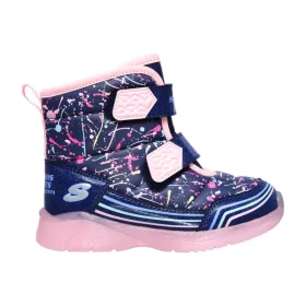 Skechers villogós lány csizma 302653N-NVMT-21