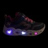 Skechers villogós lány sportcipő 302689L-NVMT-33