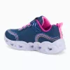 Skechers villogós lány sportcipő 302689L-NVMT-33