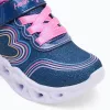 Skechers villogós lány sportcipő 302689L-NVMT-33