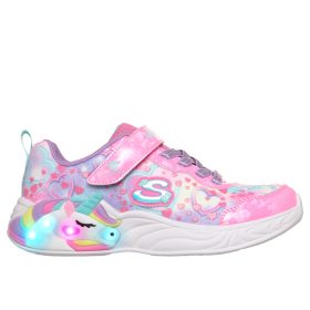 Skechers villogós lány sportcipő 303063L-PKMT-31