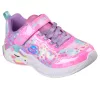 Skechers villogós lány sportcipő 303063L-PKMT-31
