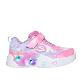 Skechers villogós lány sportcipő 303064N-PKMT-24