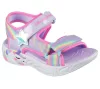 Skechers villogós lány szandál 303107L-LVMT-33