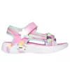 Skechers villogós lány szandál 303107L-PKMT-31