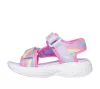 Skechers villogós lány szandál 303107N-LVMT-24