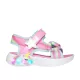 Skechers villogós lány szandál 303107N-PKMT-25