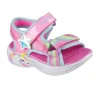 Skechers villogós lány szandál 303107N-PKMT-25