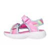 Skechers villogós lány szandál 303107N-PKMT-25
