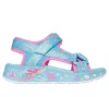 Skechers villogós lány szandál 303108L-BLMT-31