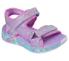 Skechers villogós lány szandál 303108L-LVMT-32