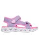 Skechers villogós lány szandál 303114L-LVPK-30