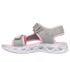 Skechers villogós lány szandál 303114L-SLPK-29