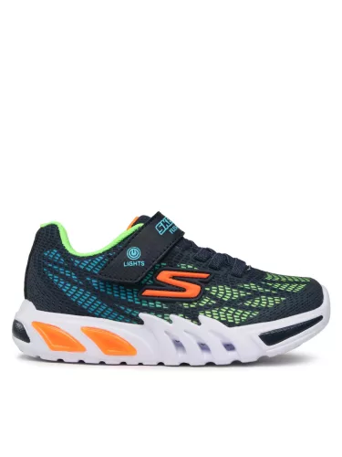 Skechers villogós fiú sportcipő 400137L-NVMT-30