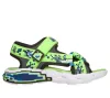 Skechers fiú szandál 402161L-LMBK-33