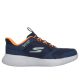 Skechers Slip Ins fiú sportcipő 403899L-NVOR-27