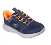 Skechers Slip Ins fiú sportcipő 403899L-NVOR-27
