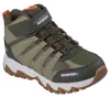 Skechers vízálló fiú bakancs 406367L-OLV-29
