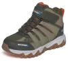 Skechers vízálló fiú bakancs 406367L-OLV-29