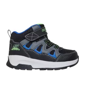 Skechers vízálló fiú bakancs 406377N-BKBL-21