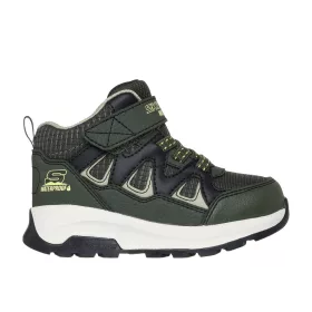 Skechers vízálló fiú bakancs 406377N-OLBK-21