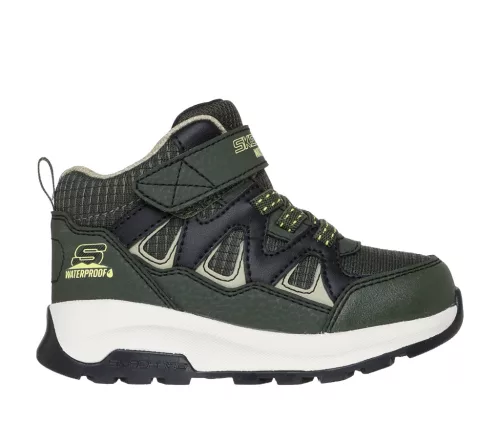 Skechers vízálló fiú bakancs 406377N-OLBK-22