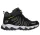 Skechers vízálló fiú csizma 406412L-BKGR-33