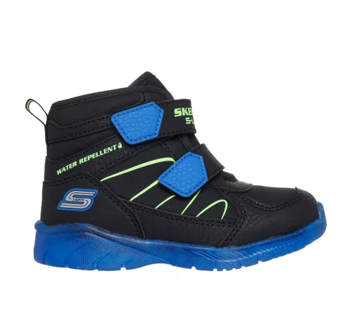 Skechers villogós fiú csizma 407613N-BBLM-22