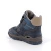 Primigi gore-tex fiú hótaposó 8863700-20, kék-barna, tépőzáras, vízálló téli gyerekcipő – 20-25 méretben