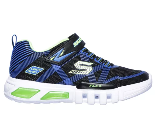 Skechers villogós fiú sportcipő 90542L-BBLM-30