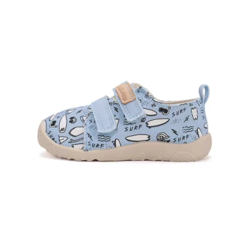 D.D.Step barefoot - mezítlábas fiú vászoncipő C086-61877AM-29