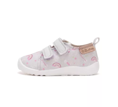 D.D.Step barefoot - mezítlábas lány vászoncipő C086-62956BM-31