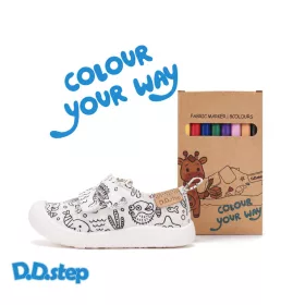 D.D.Step színezhető unisex vászoncipő C100-71174L-28