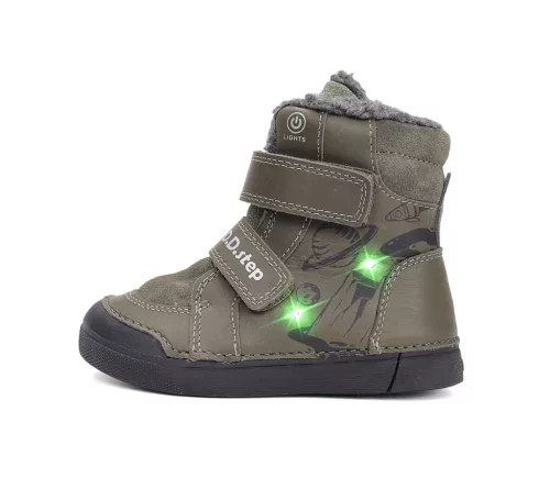 D.D.Step villogós fiú csizma W068-52998M-25