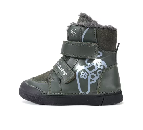 D.D.Step villogós fiú csizma W068-62535AM-25