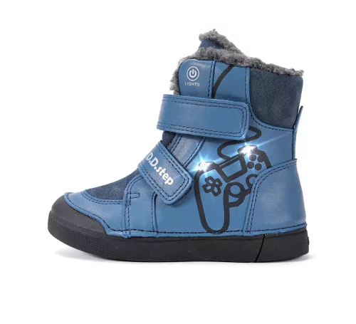 D.D.Step villogós fiú csizma W068-62535BM-25