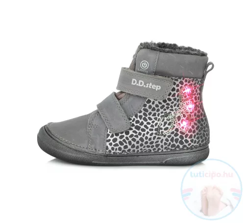 D.D.Step villogós lány csizma W078-238AL-33